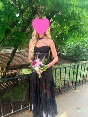V. Chapman Black Eloise Dress
